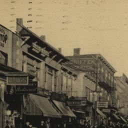 Main St., (looking East), W...