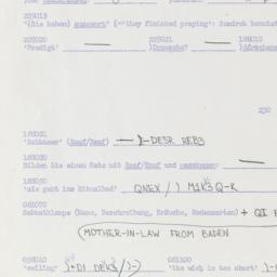 Western questionnaire, answ...