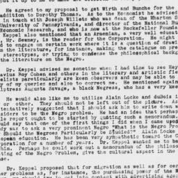 Letter from Charles Dollard...