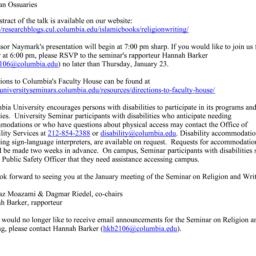 Announcements, 2014-01-28. ...