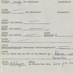 Western questionnaire, answ...