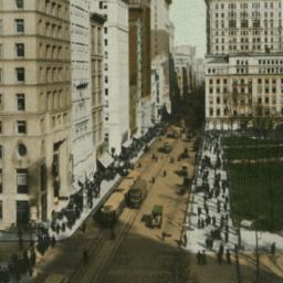 Broadway, Looking North fro...