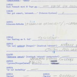 Western questionnaire, answ...