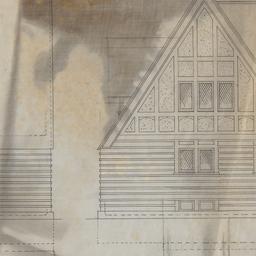 Stable north, west elevations