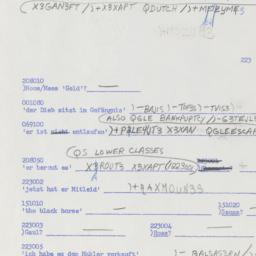 Western questionnaire, answ...