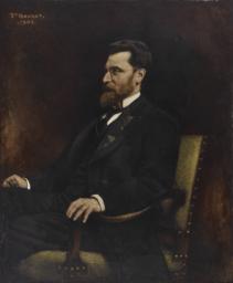 Portrait of Joseph Pulitzer (1847-1911)