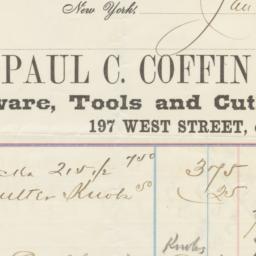 Paul C. Coffin & Co. Bi...