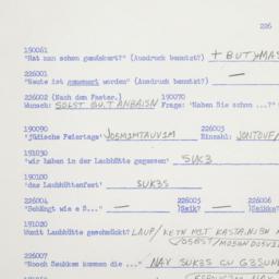 Western questionnaire, answ...