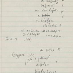 Eastern questionnaire, blue...