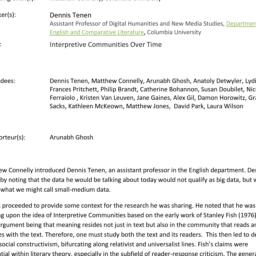 Minutes, 2013-02-11. Big Da...