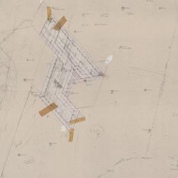 Topographic plot plan