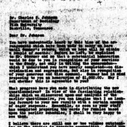Letter from Samuel A. Stouf...