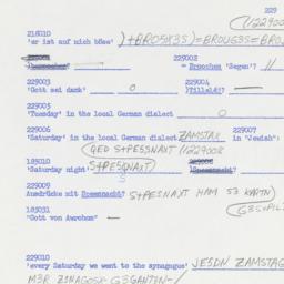 Western questionnaire, answ...