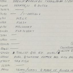 Western questionnaire, answ...