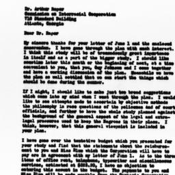 Letter from Gunnar Myrdal t...