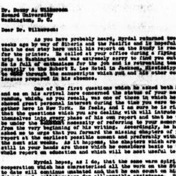 Letter from Charles Dollard...