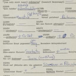 Western questionnaire, answ...