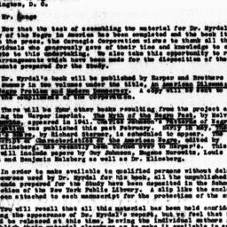 Letter from Frederick P. Ke...