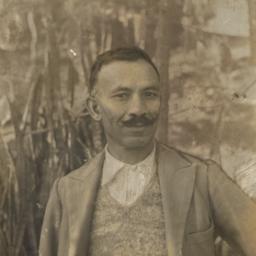 Gegen Tharchin with mustach...