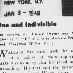 Review of Wallace Stegner
