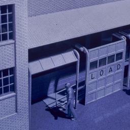 Model, aerial view.