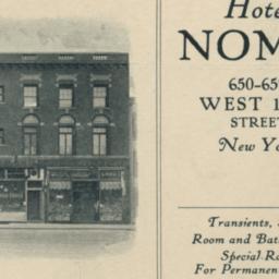 Hotel Nomis 650-652 West 12...