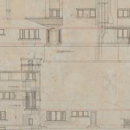 Working drawing #4: East, w...