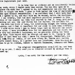 Letter from Richard Babb Wh...