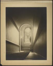 [John I. Kane Residence, interior staircase]