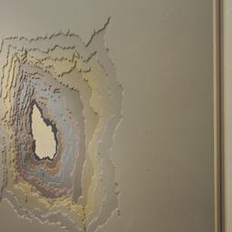 Model of door, detail of ho...
