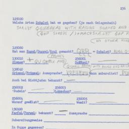 Western questionnaire, answ...