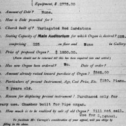 Carnegie Church Organs, Bry...