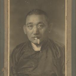 Studio portrait of Lobzang ...