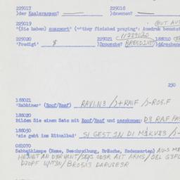 Western questionnaire, answ...