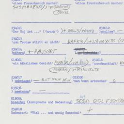 Western questionnaire, answ...