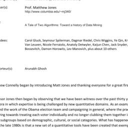 Minutes, 2013-05-06. Big Da...