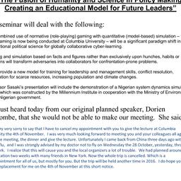 Announcements, 2015-11-04. ...