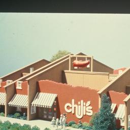 Model, aerial view.