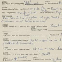 Western questionnaire, answ...