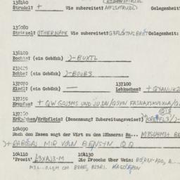 Western questionnaire, answ...