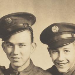 [Two Young Men in Uniforms]