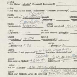 Western questionnaire, answ...