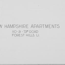 New Hampshire Apartments, 1...