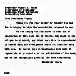 Letter from Florence Anders...