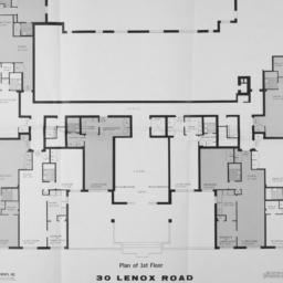 30 Lenox Road, Plan Of 1st ...