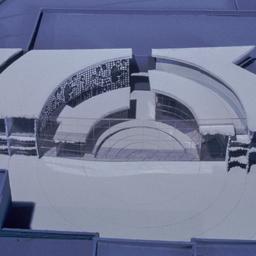 Model, aerial view.