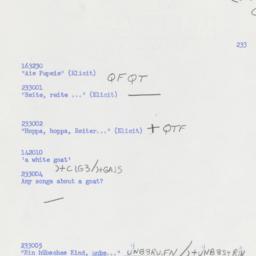 Western questionnaire, answ...