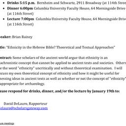 Announcements, 2017-01-23. ...