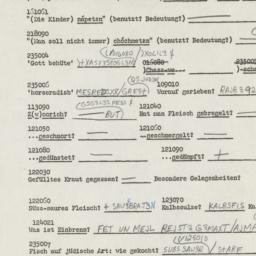 Western questionnaire, answ...