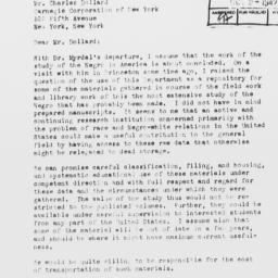 Letter from Charles S. John...